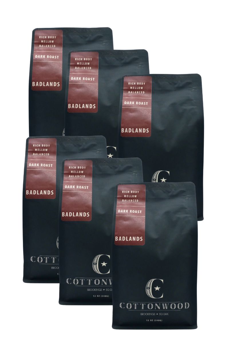 Badlands Dark Roast - case of six
