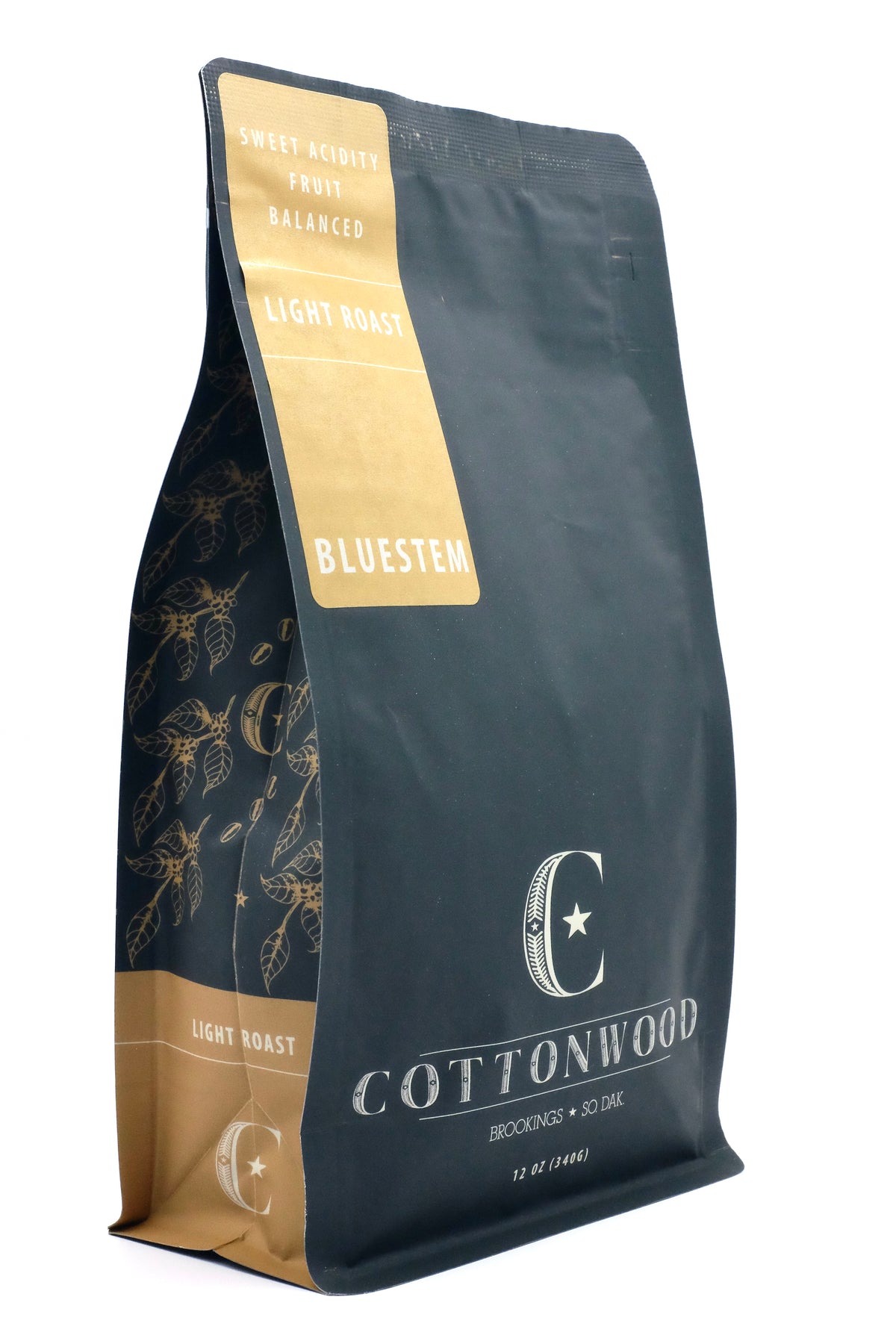 Cottonwood bluestem light roast coffee blend